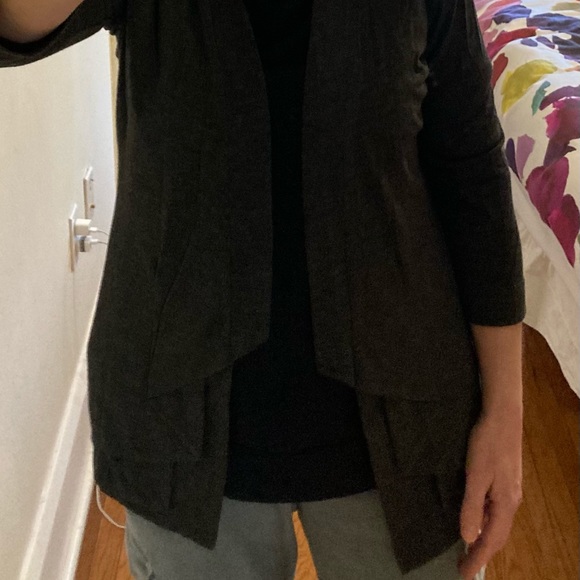 Anthropologie grey cardigan - Picture 6 of 7
